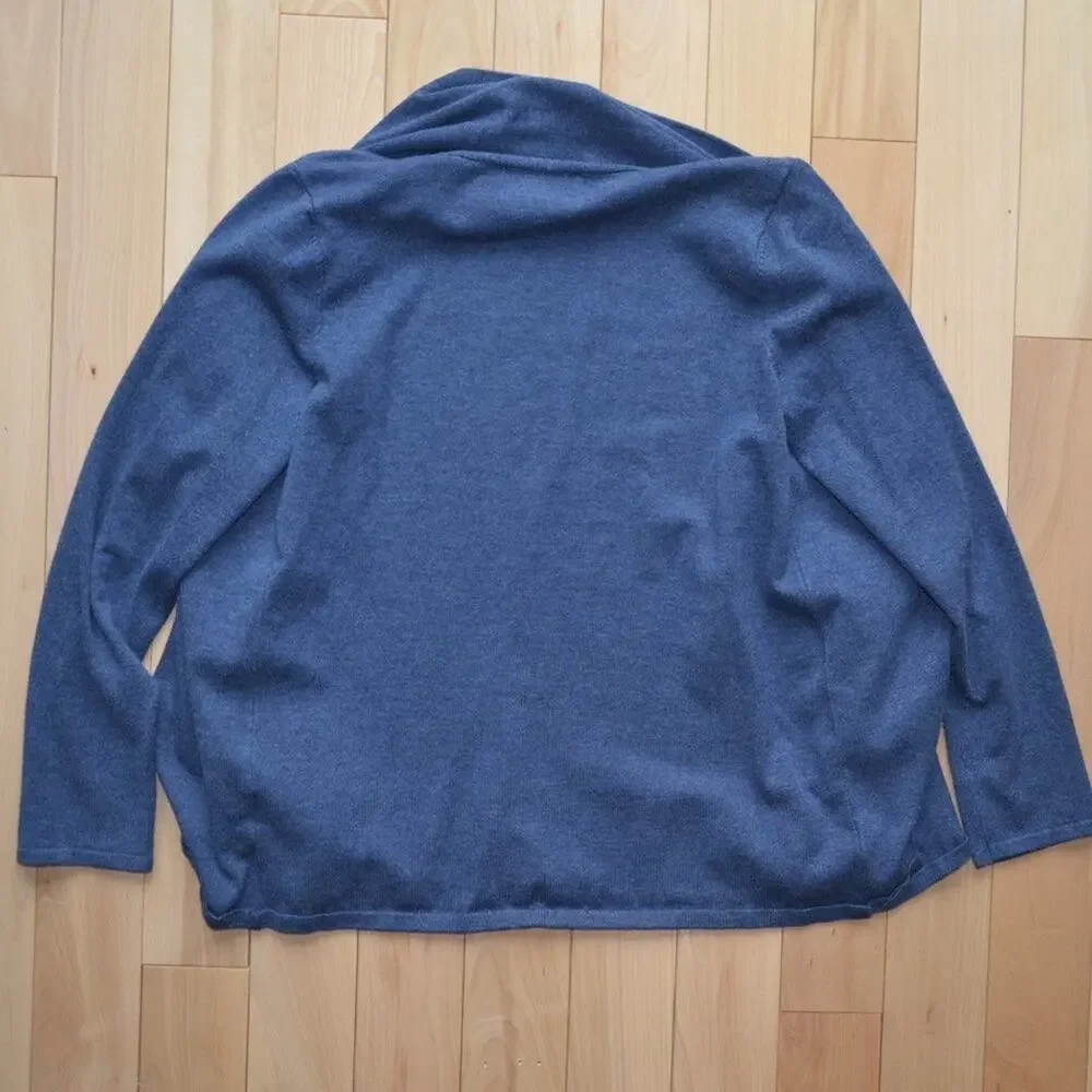 Joan Vass New York Cardigan Sweater